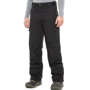 Men's L Black Insulated Snow Ski Pants NWT Outdoor